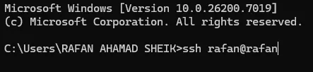 A terminal, ready to connect